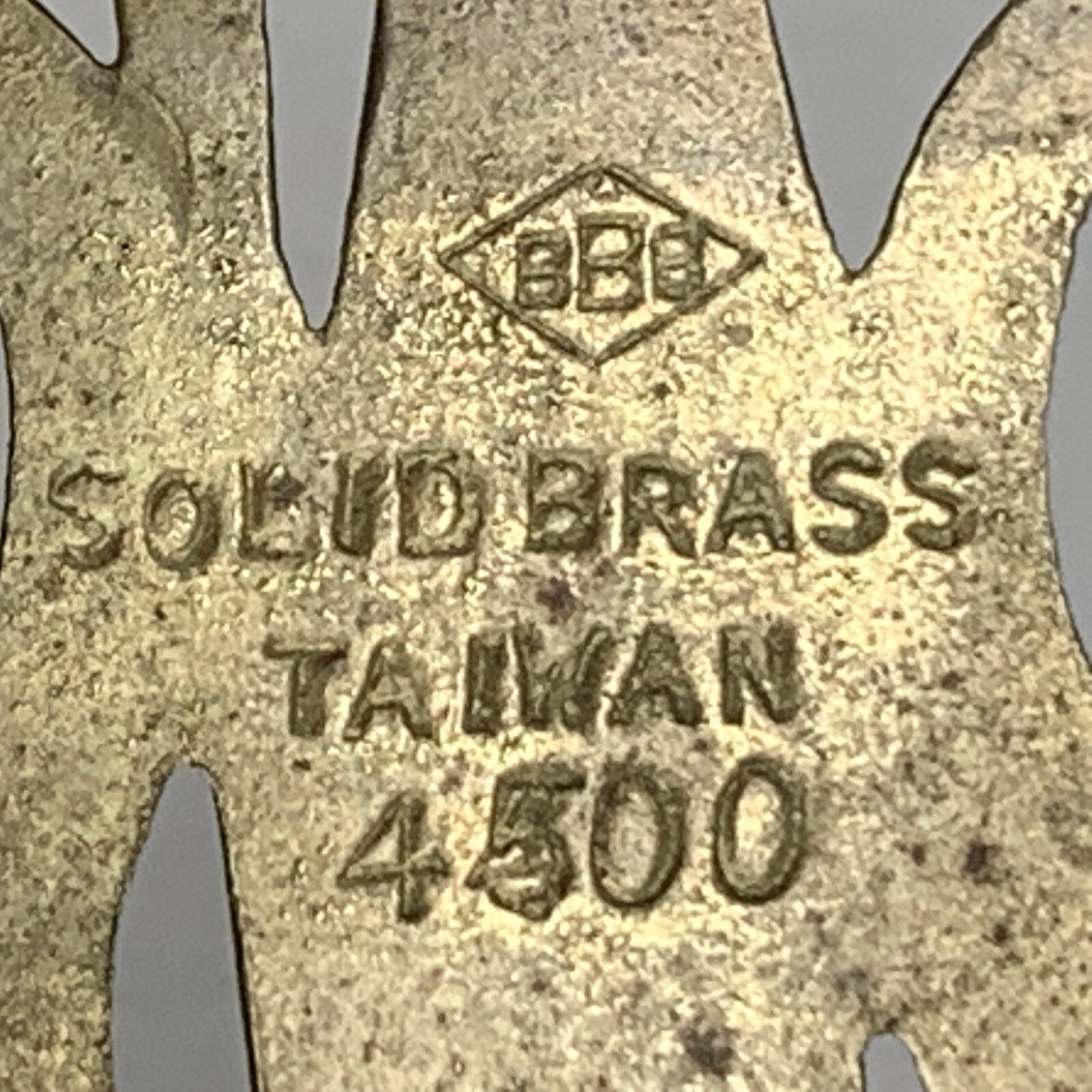 Solid brass trans am belt buckle Vintage Transam Bbb 4500