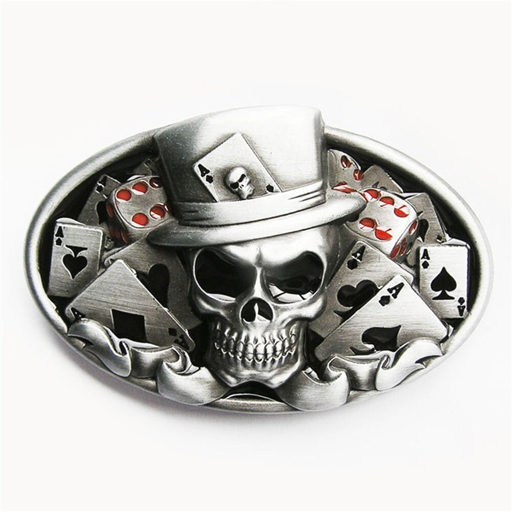 Tattoo Skull Country Music Guitar Belt Buckle Mix Styles Choice also Stock in US