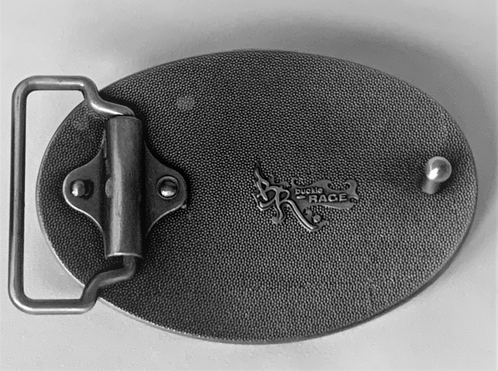 BELT BUCKLES Western Scroll Rope Edge Antiqued Silver Gray Oval Cowboy NWOT!
