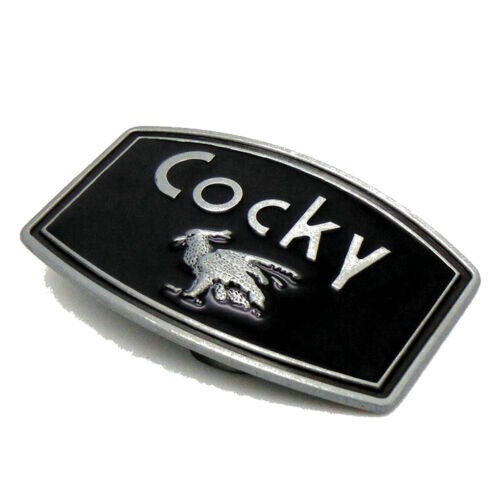 Cocky Belt Buckle Western Cowboy Native American Motorcyclist (CKY-01-B)