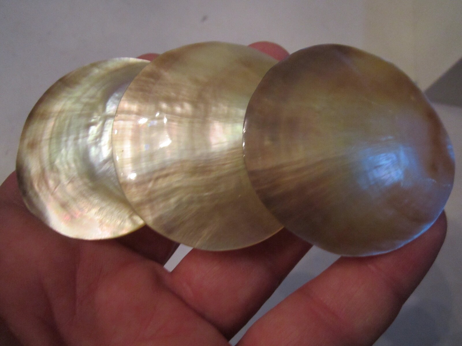 BARI PRODUCTS MOTHER OF PEARL BELT BUCKLE ACCESSORY – GW13