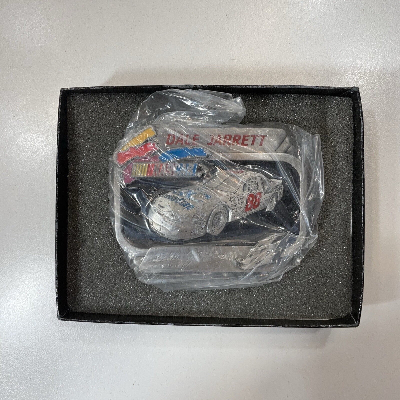 Dale Jarrett Belt Buckle NASCAR Limited Edition American Legends Foundry w/ Box