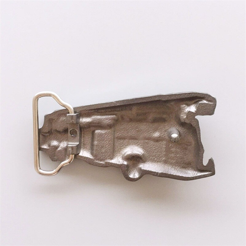 Vintage Style Fire Truck Firefighter Enamel Belt Buckle also Stock in the US