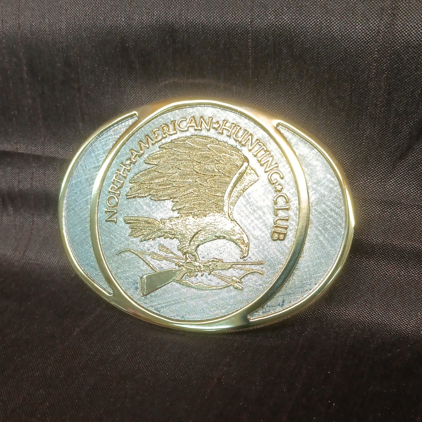 North American Hunting Club Vtg Wings of Gold 24 Karat Gold Rhodium Finish OB
