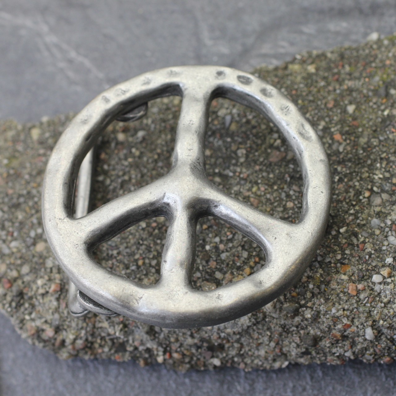 Belt buckle peace silver buckle buckle belt buckle removable clasp