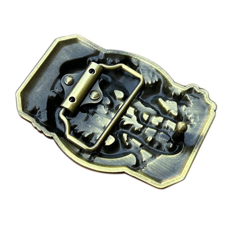 Vintage Chinese Style Belt Replacements Buckle for Adult Teens Belt DIY Unisex