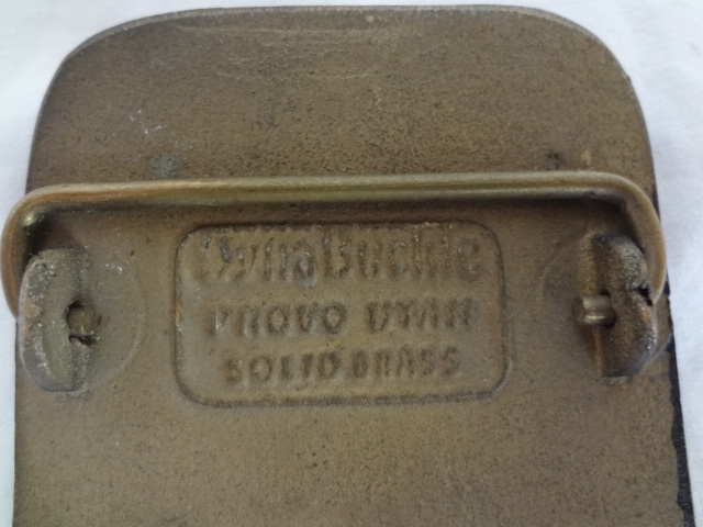 SOLID BRASS Nautilus Applied Hydraulic Systems DYNA BUCKLE PROVO UTAH