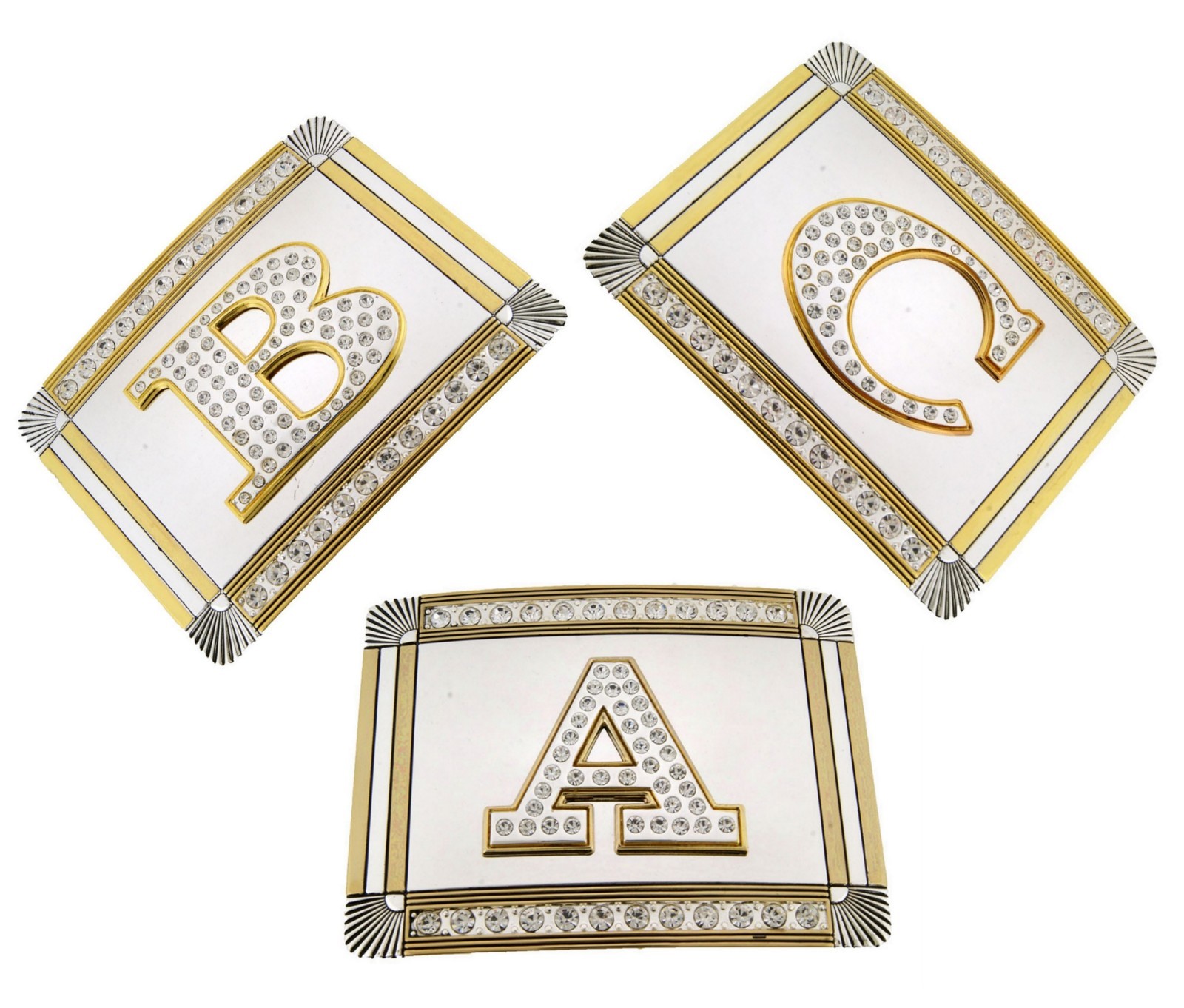 A B C D G J K L M R S T LETTER INITIAL WESTERN COWBOY COWGIRL RODEO SILVER GOLD