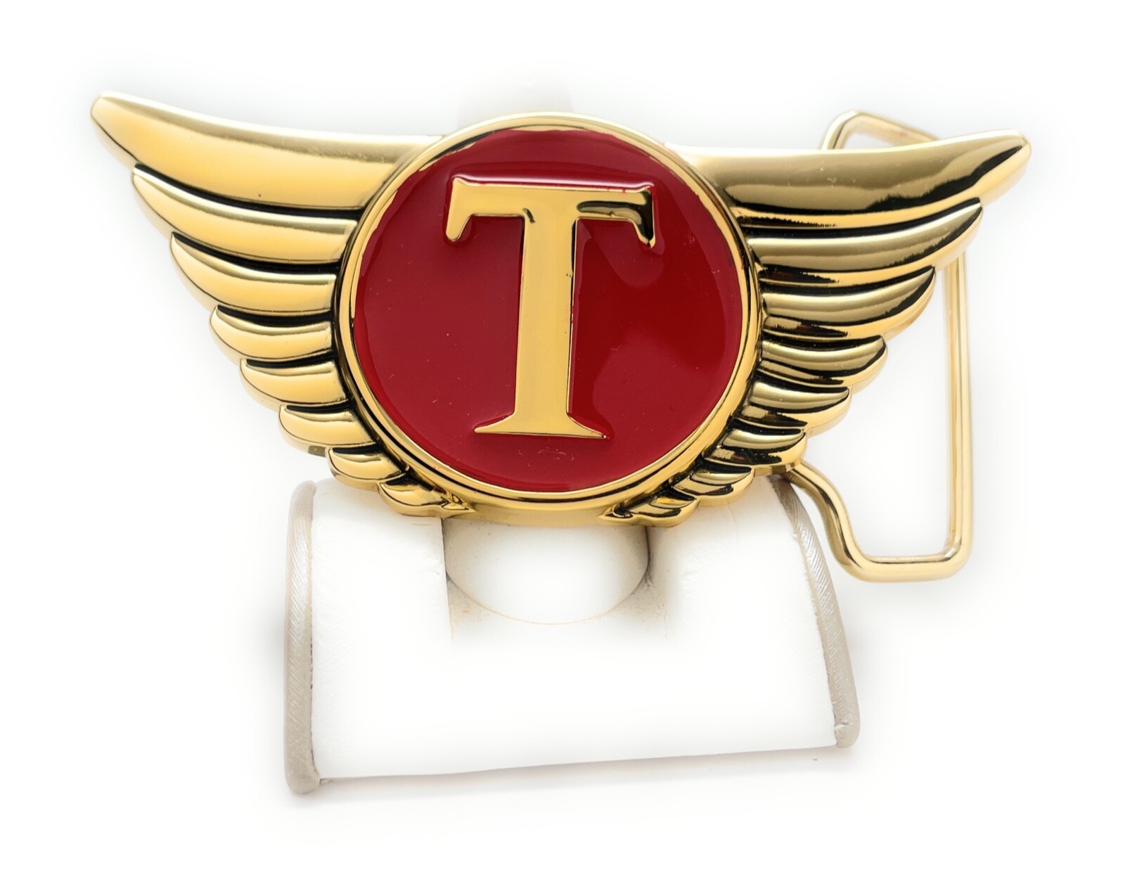 Belt Buckles Thor Gold Red Enamel Collectors Edition Marvel Comics NIB Gold Plat