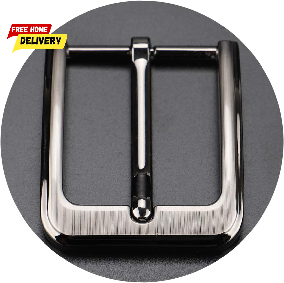 1.5 Inches (38-40 Mm) Belt Buckle Single Prong Square Replacement Buckle for Men