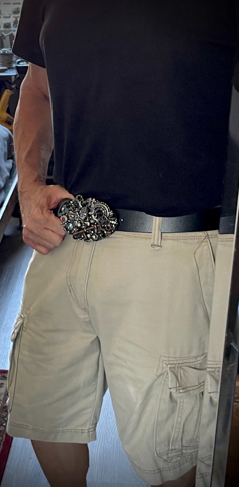 « Salvaged Kingdom » Ind. OOAK Mixed Metal Artisan Belt Buckle – Darren McNeese