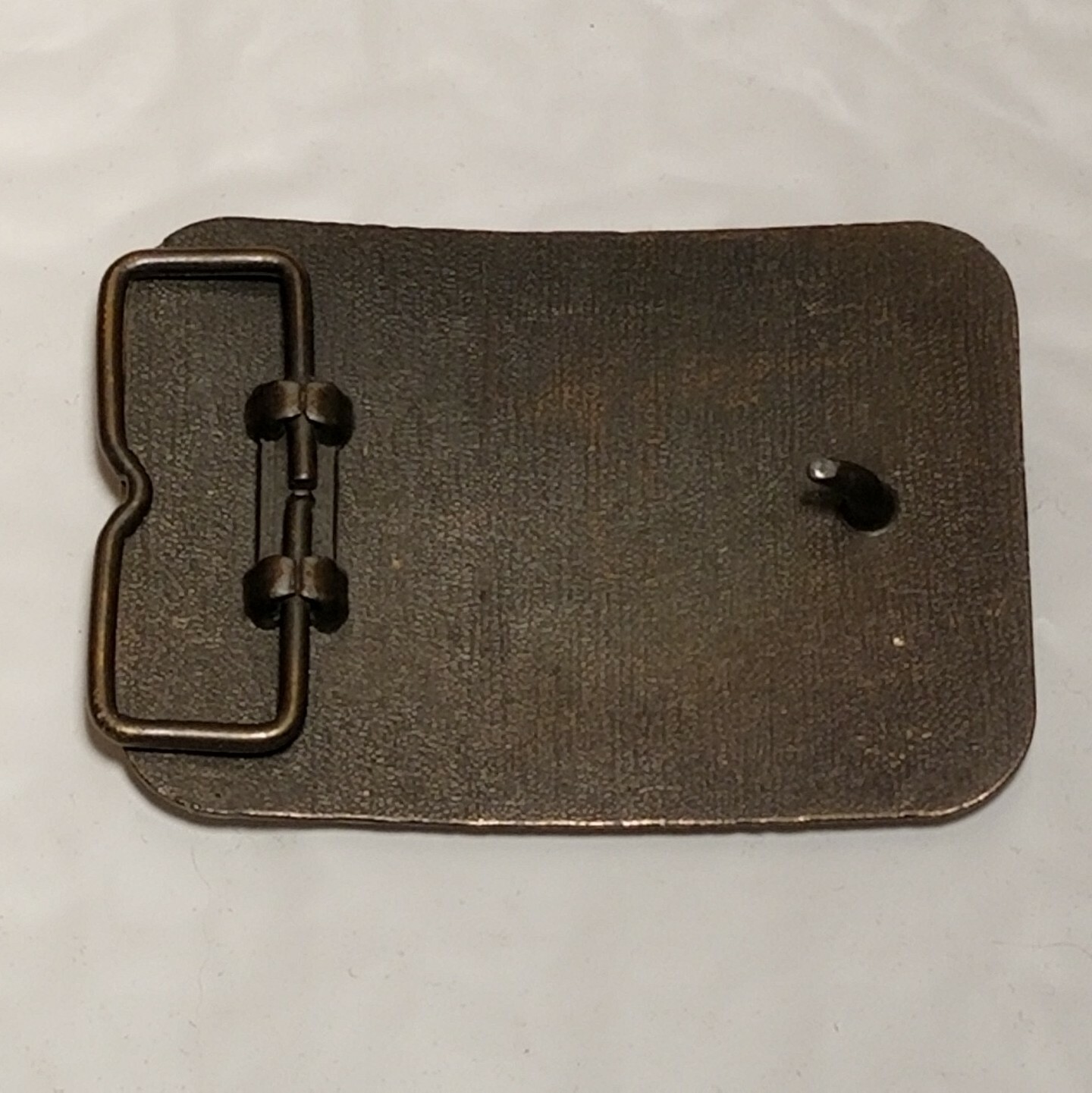 KEEP ON TRUCKING Belt Buckle Bronze Tone Truck Driving Transportation