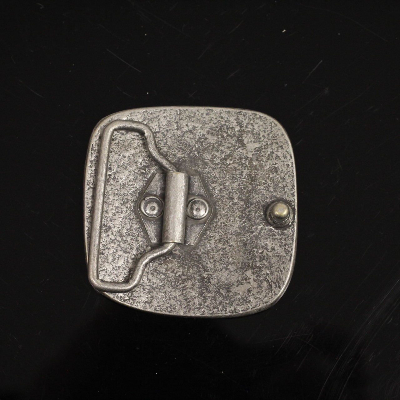 Belt buckle snail silver rustic buckle belt buckle removable clasp