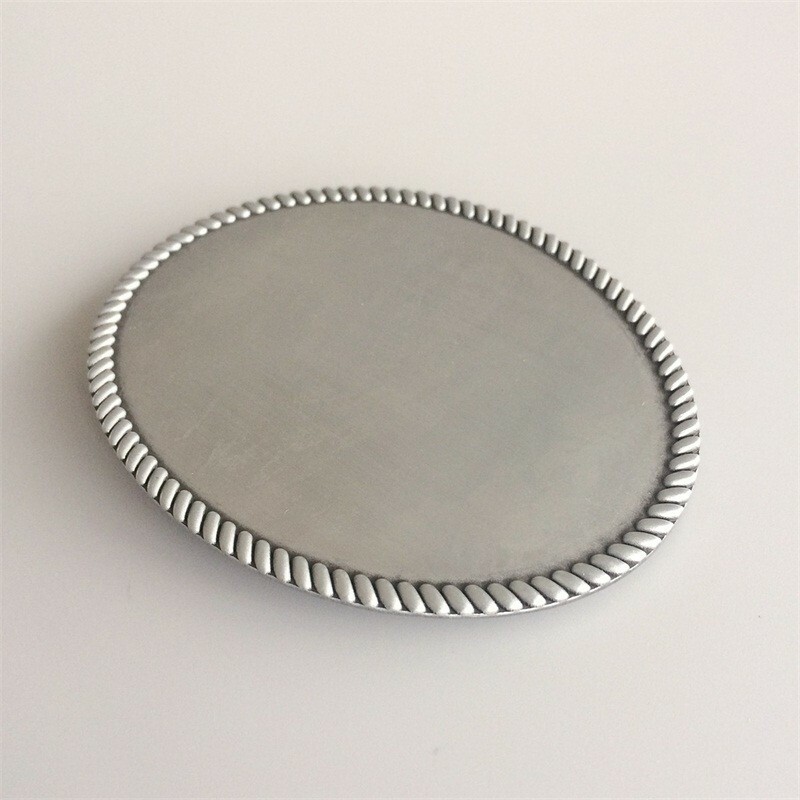 Vintage Style Western Rope Oval Blank Belt Buckle also Stock in US