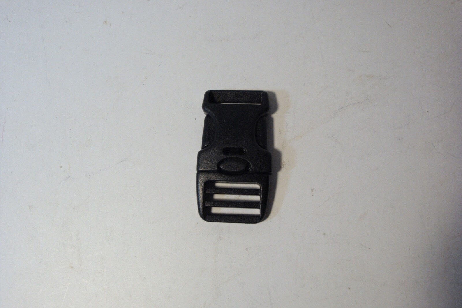 2 X Black plastic triple retention buckles for 1&Prime; belt new w/o tags UTX brand
