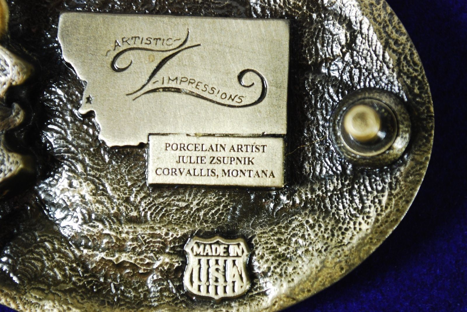 Artistic Impressions Mens Western Belt Buckle Farm House Windmill – Heavy Brass