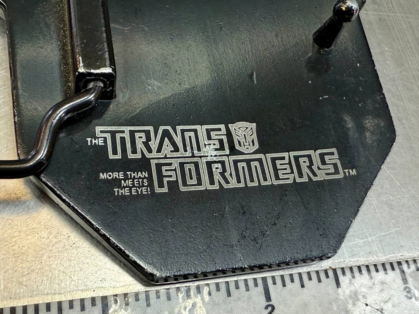 Transformers Autobots Cosplay Red Colored Movie Toy Promotional Belt Buckle