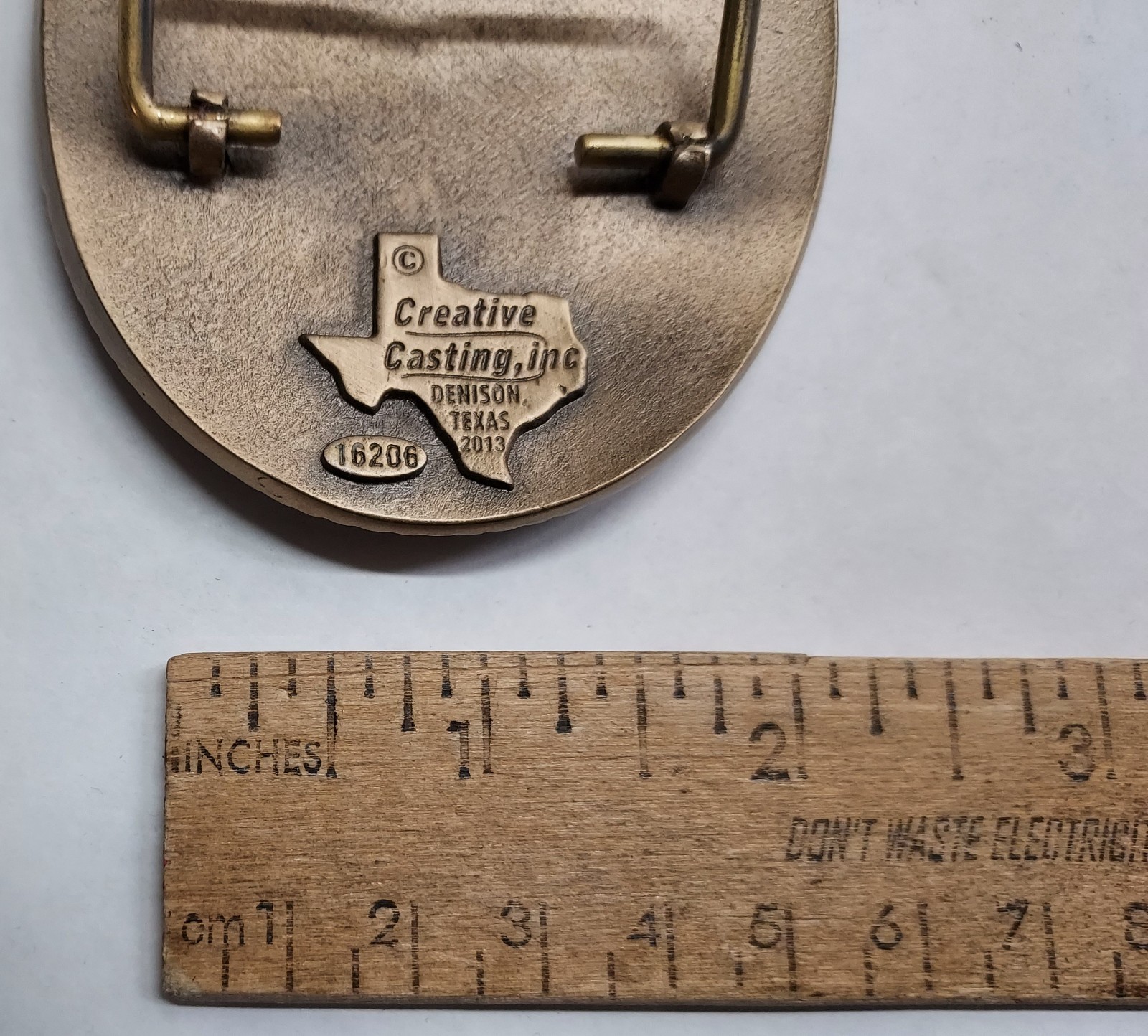 2013 BUFFALO TRAP & SKEET – TERRY BARNHART MEMORIAL – BELT BUCKLE -listing #9557