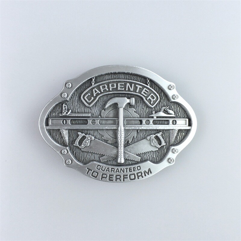 Vintage Style Carpenter Trades Belt Buckle Gurtelschnalle also Stock in the US