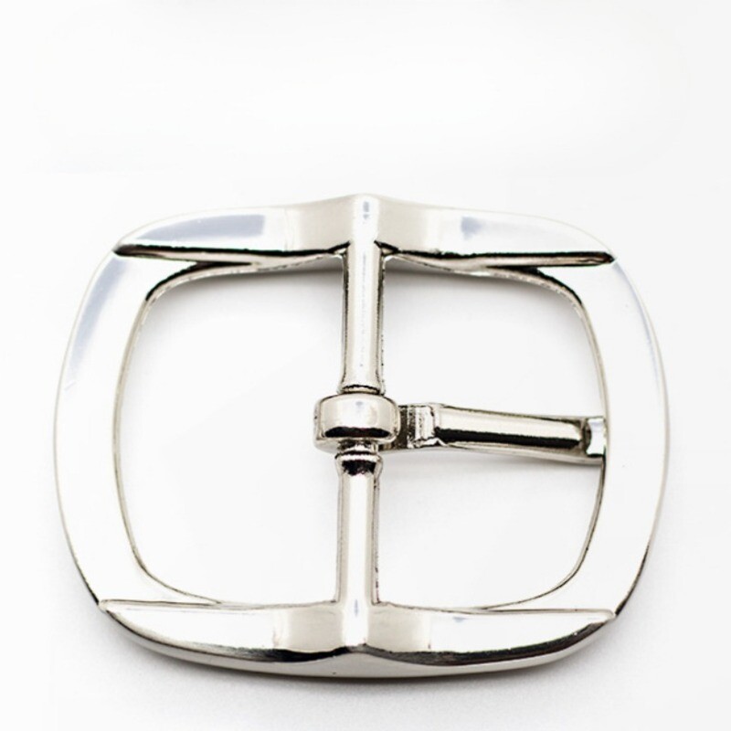 1X 30mm Belt Buckle Single Prong Rectangle Replacement Tongue Pin Buckle for Men