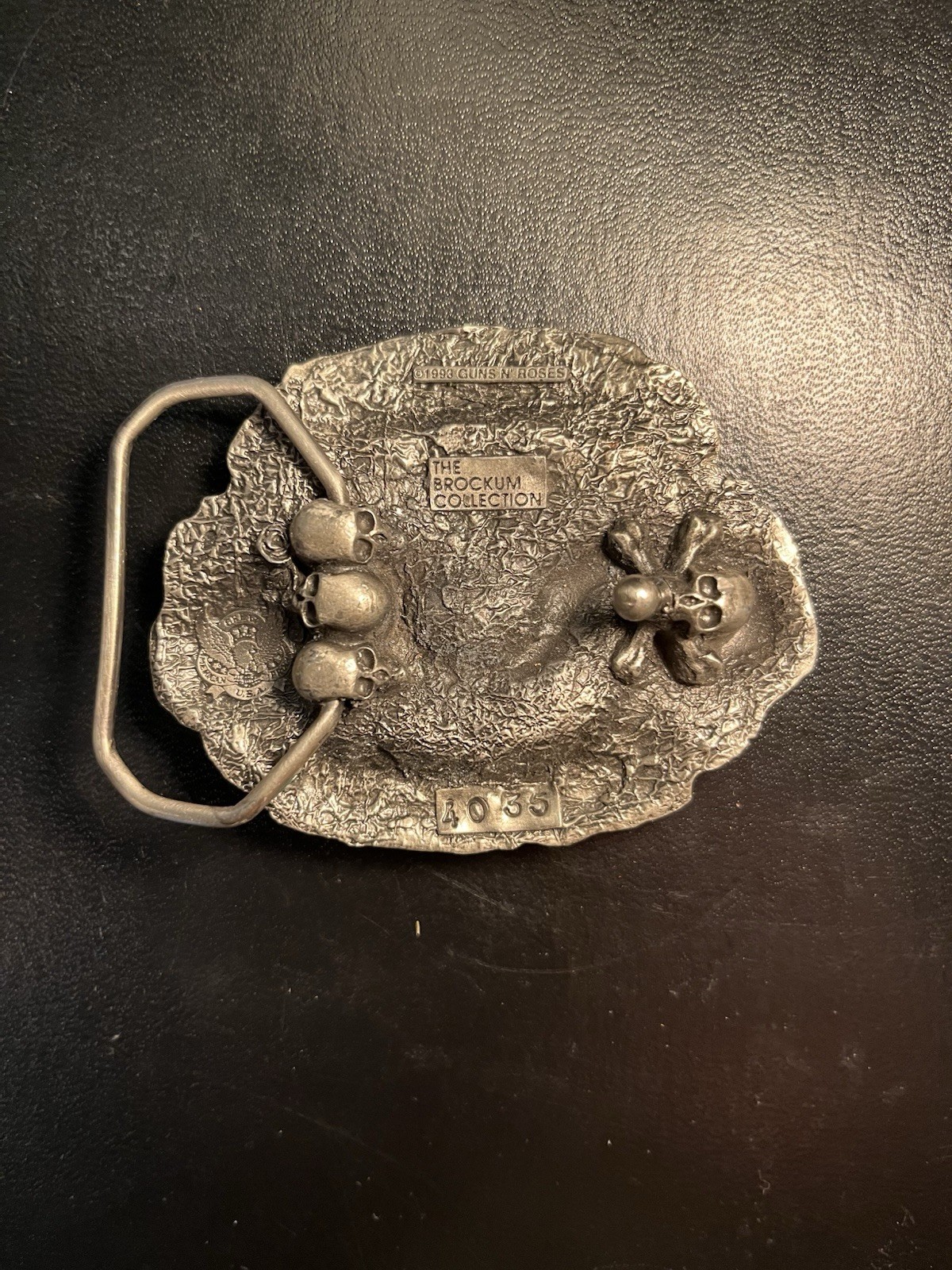 1993 Guns N&rsquo; Roses Enamel Belt Buckle