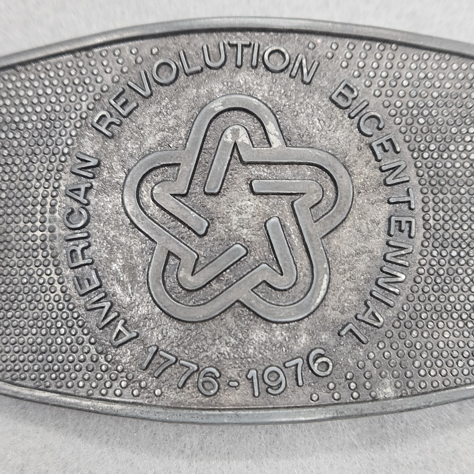 1776 – 1976 American Revolution Bicentennial Belt Buckle By LEE CO