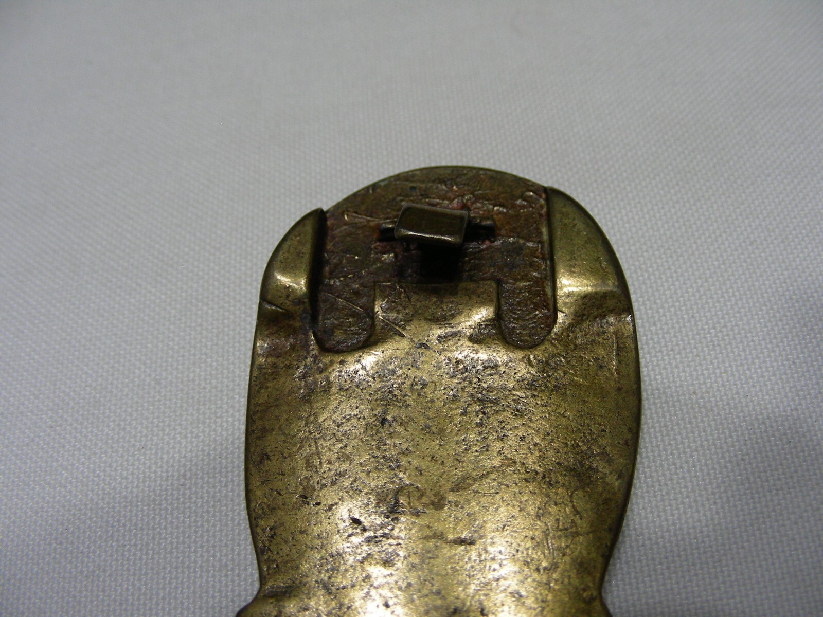 Seagull Themed – Vintage – 2 Piece Brass – 7/8&Prime; x 6 1/2&Prime; Skinny Belt Buckle!