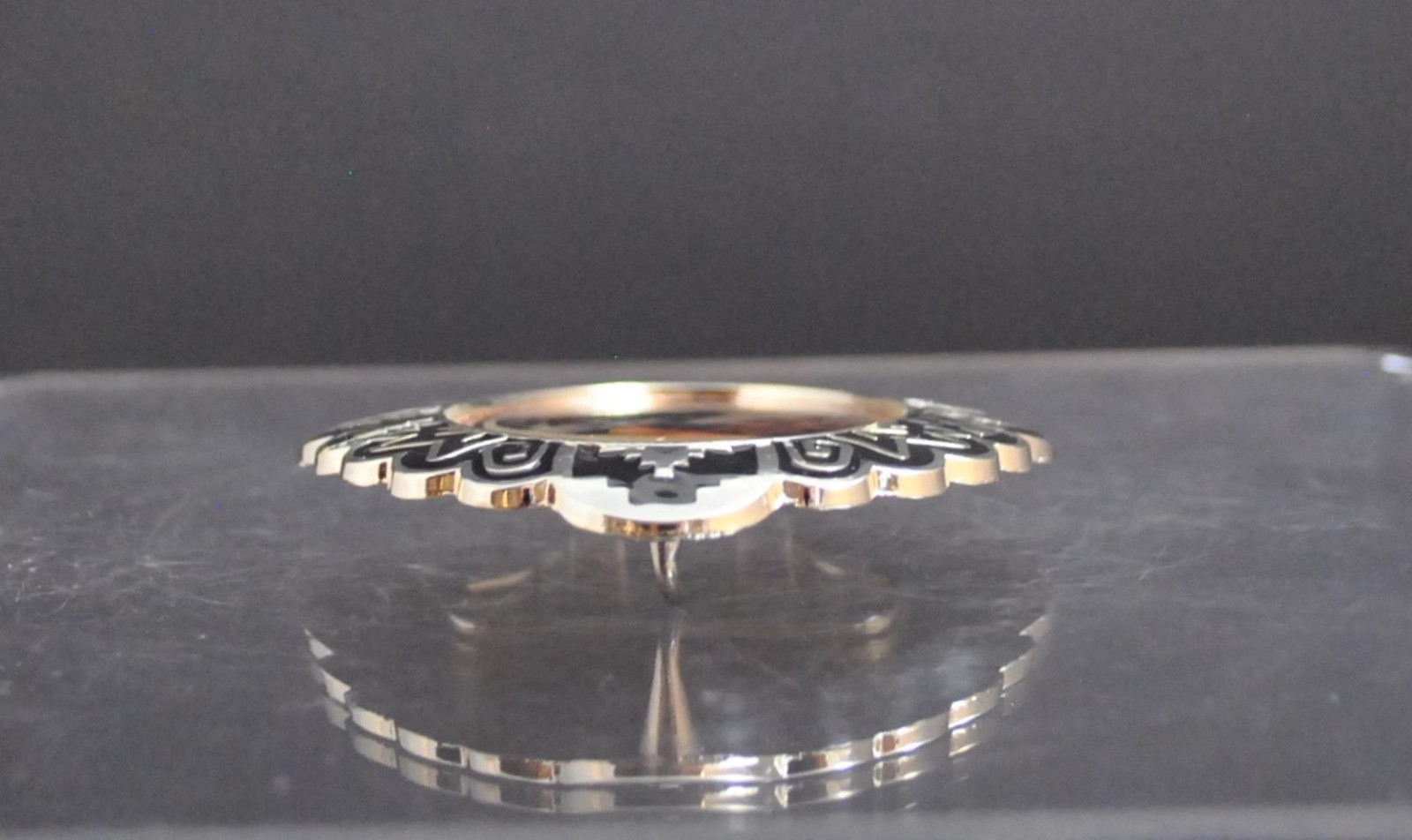 NWOT Eagle Bird Belt Buckle Silver Tone Oxidation Design 4&Prime; G10