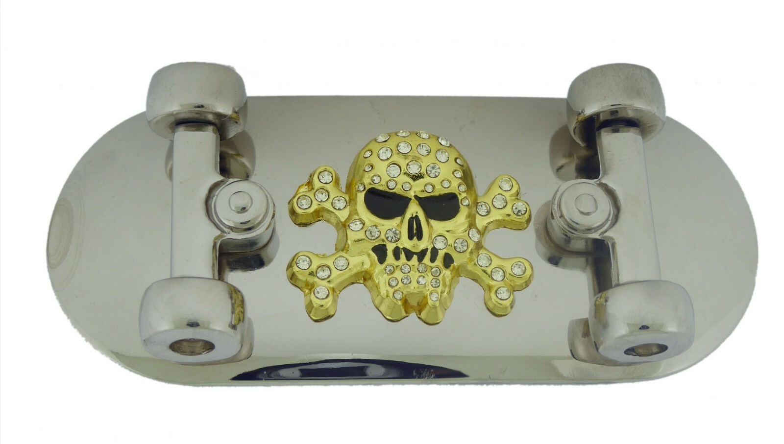 Skateboard Belt Buckles Skateboarders Skateboarding Skeleton Gold Silver Metal