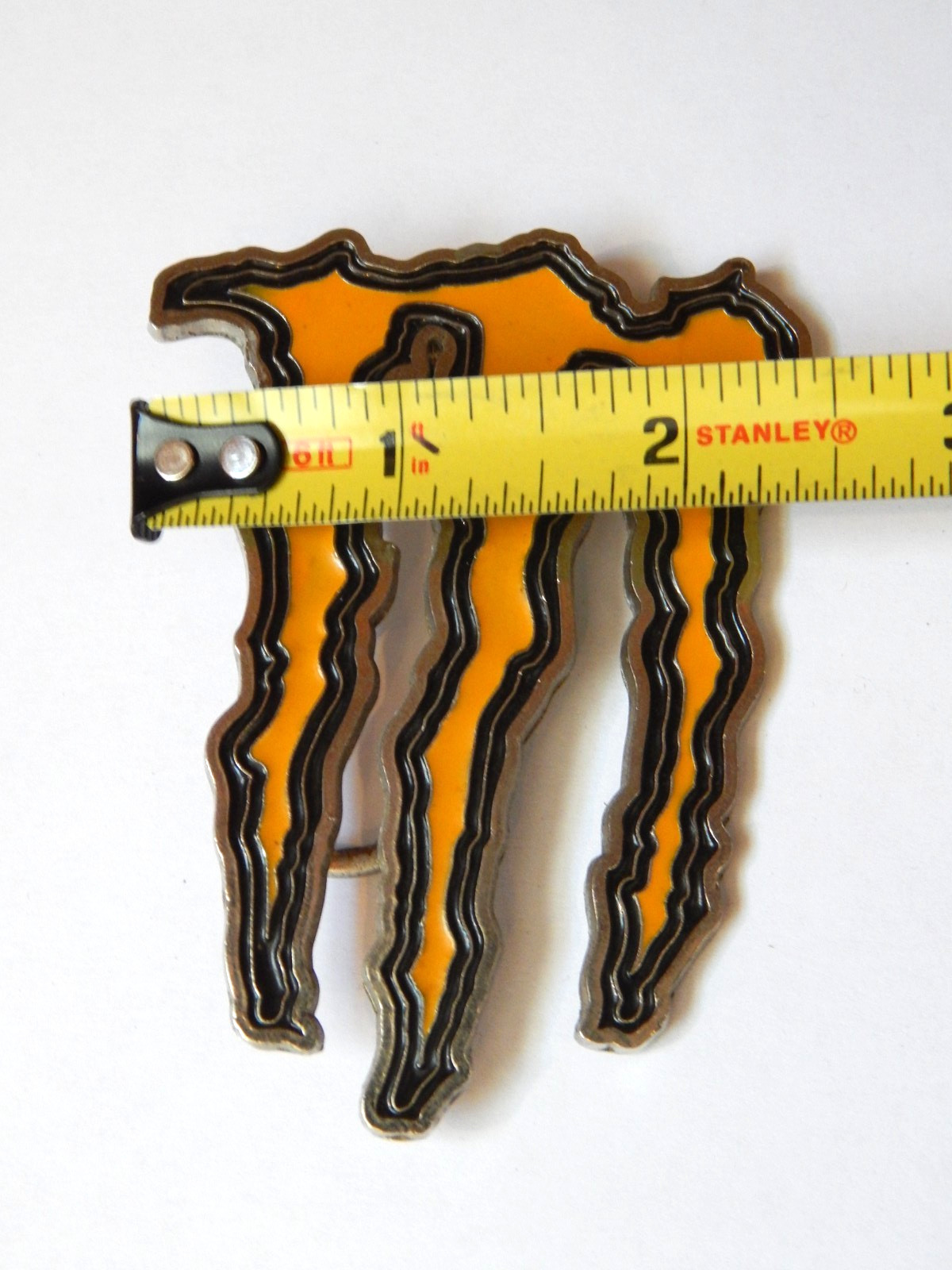 NEW!! Monster Energy Drink Logo Metal Belt Buckle YELLOW