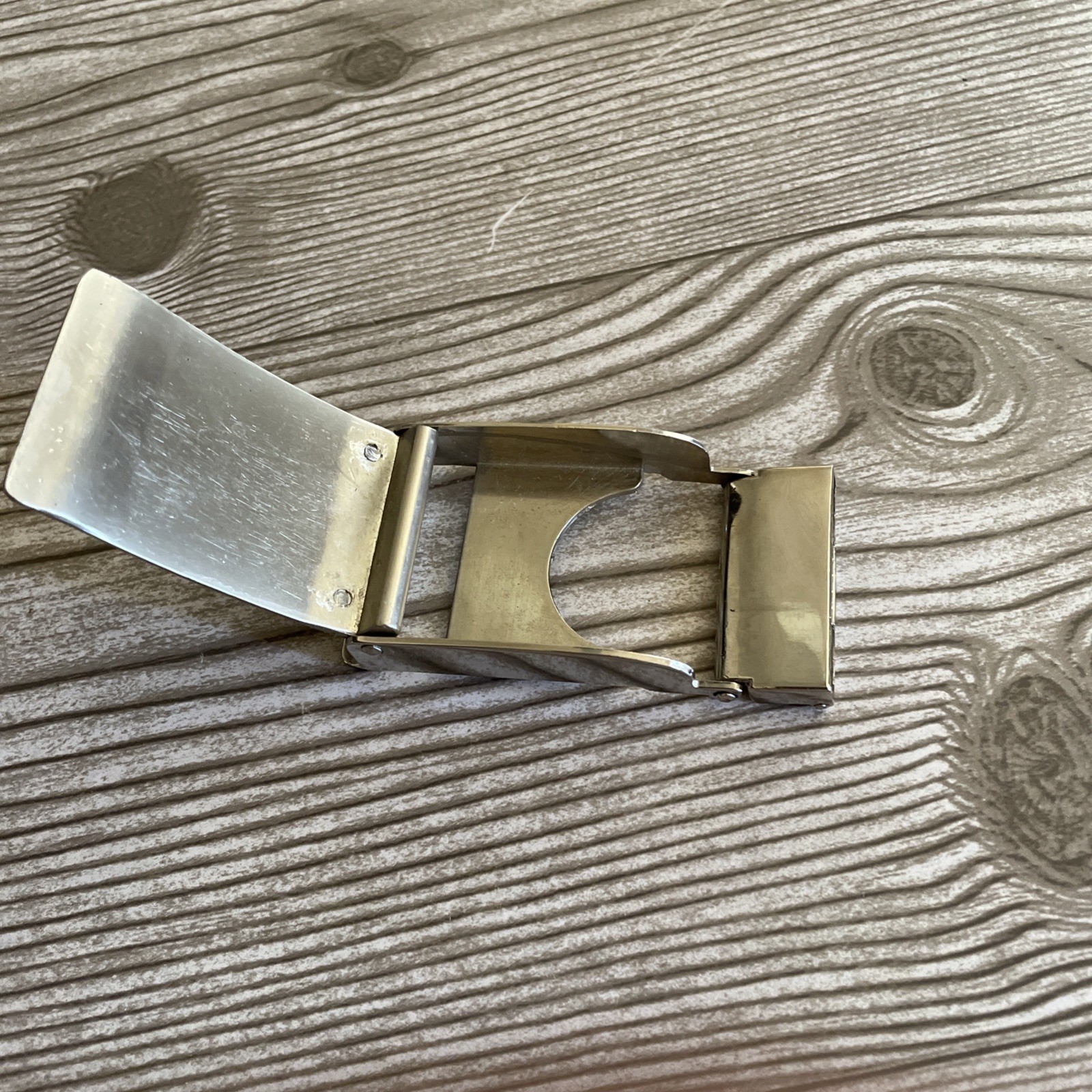 Versace Medusa Silver-Tone Metal Belt Buckle
