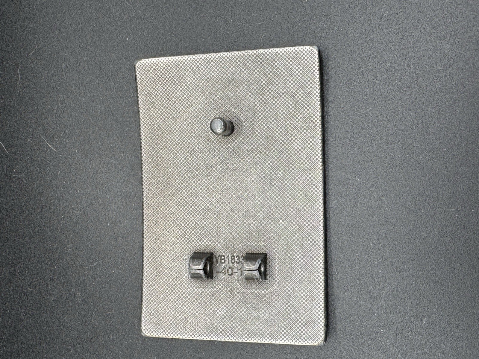 True Religion « World Tour » metal plaque belt buckle