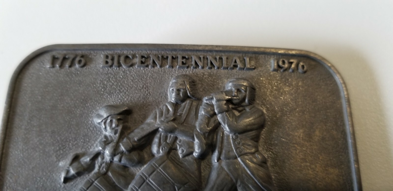 Belt Buckle 1776 Bicentennial 1976 Spirit Of America Vintage 1976