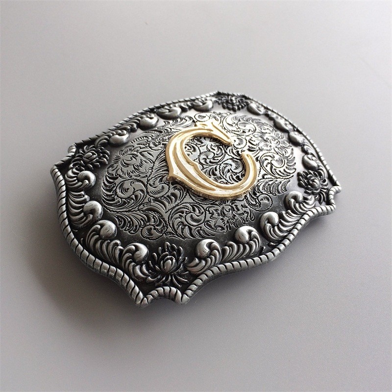 Western Initial Letter C Belt Buckle Gurtelschnalle also Stock in US