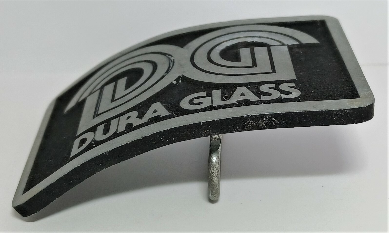 Vtg Dura Glass Belt Buckle Plastic Products Manufacturing
