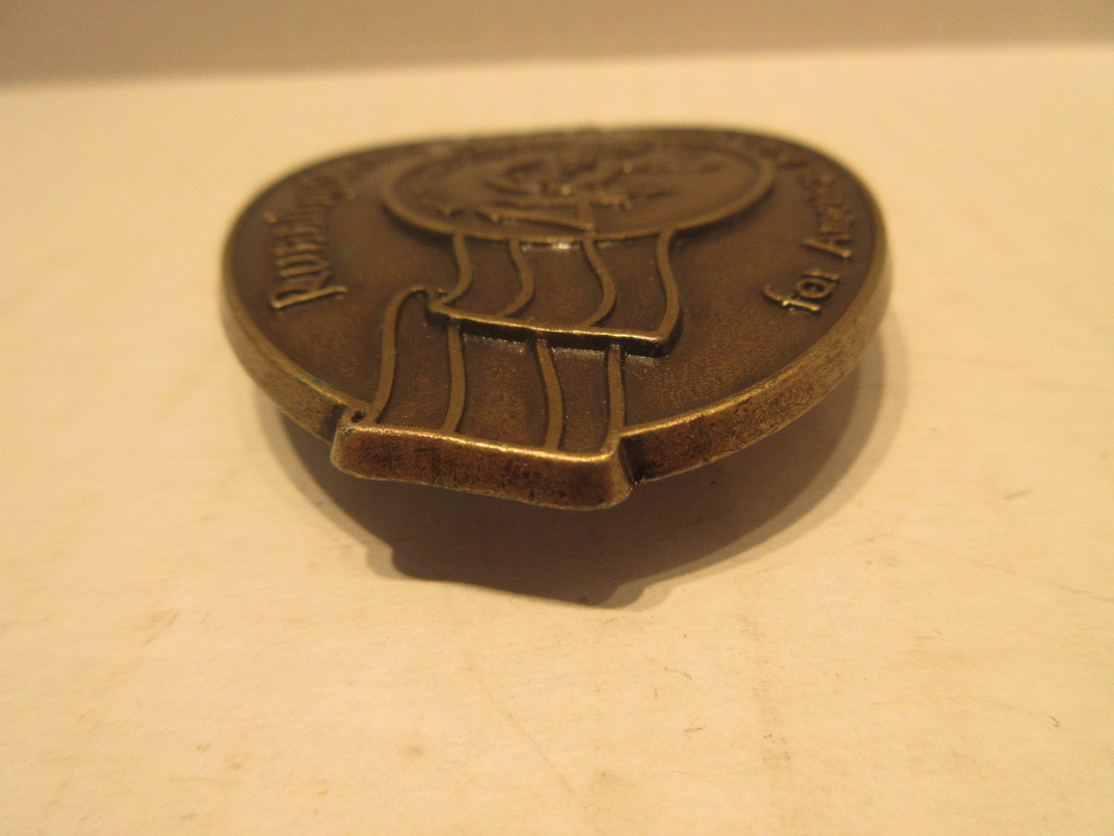 Running Strong for American Indian Youth Belt Buckle Billy Mills 10K 40th Anniv