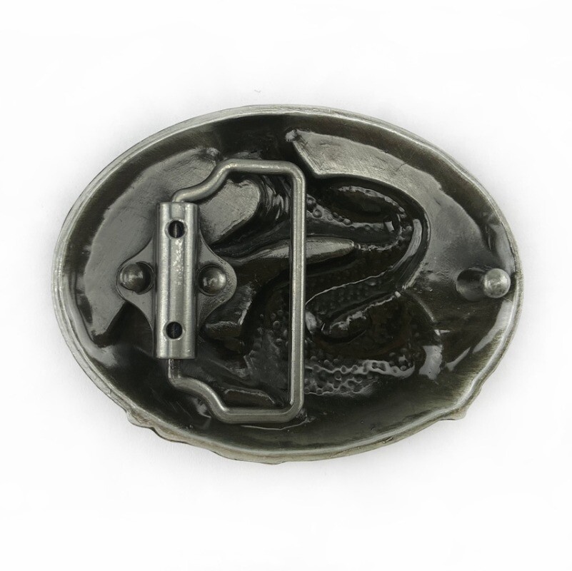 Cobra Snake Belt Buckle Western Cowboy Buckle for Men & Women Fit 1.5in Belts