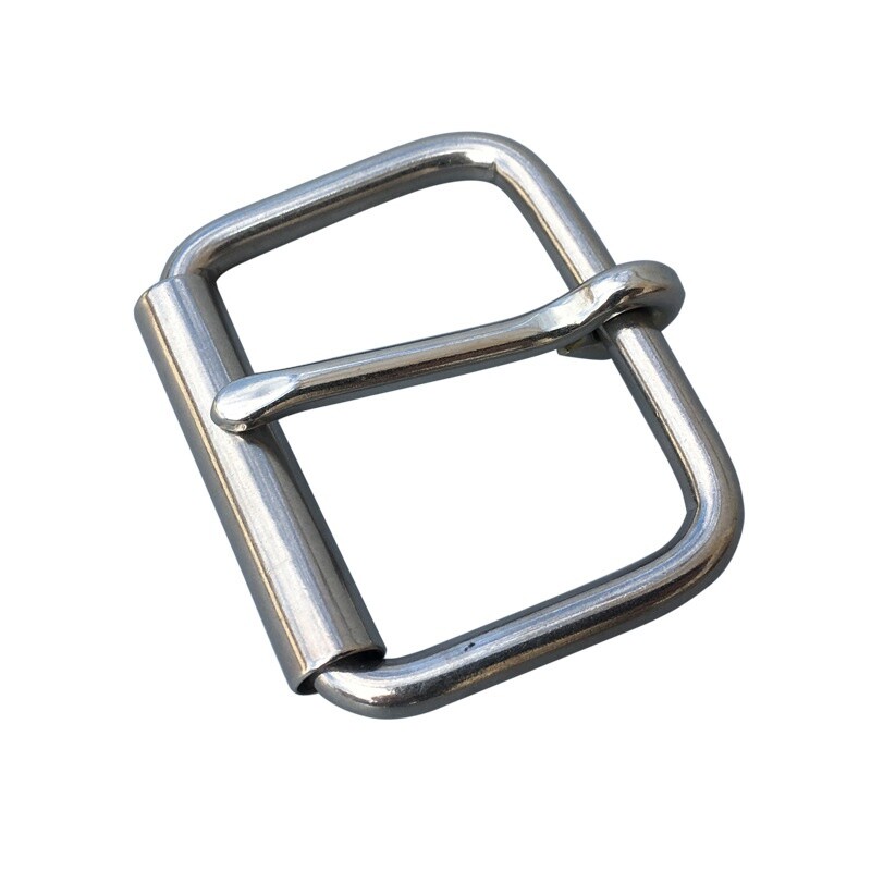 53mm Heavy Duty Stainless Steel Single Prong Roller Belt Buckle Replacement
