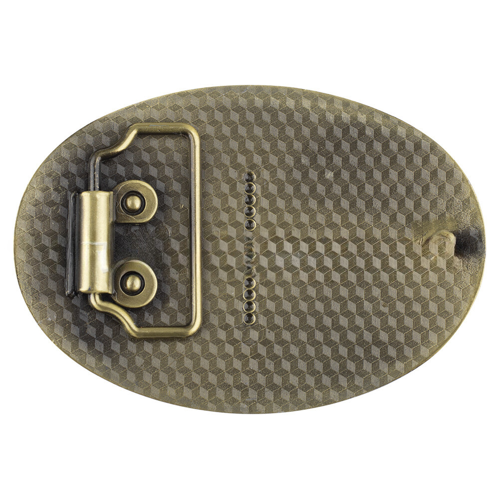 Five Pointed Star Belt Buckle Western Cowboy Motorcycle Riding Belt Buckle