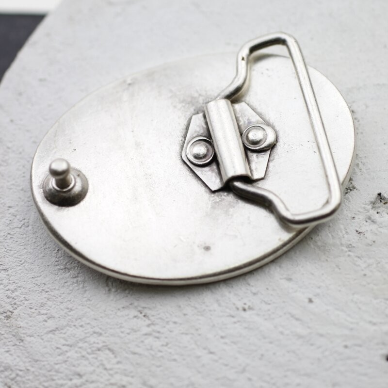 Oval Tree of Life Belt Buckle – Two Lovers as Tree of Love