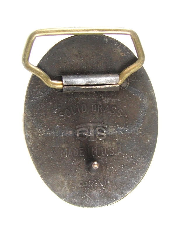 Safety Award Brass Belt Buckle By BTS MADE IN USA 31616