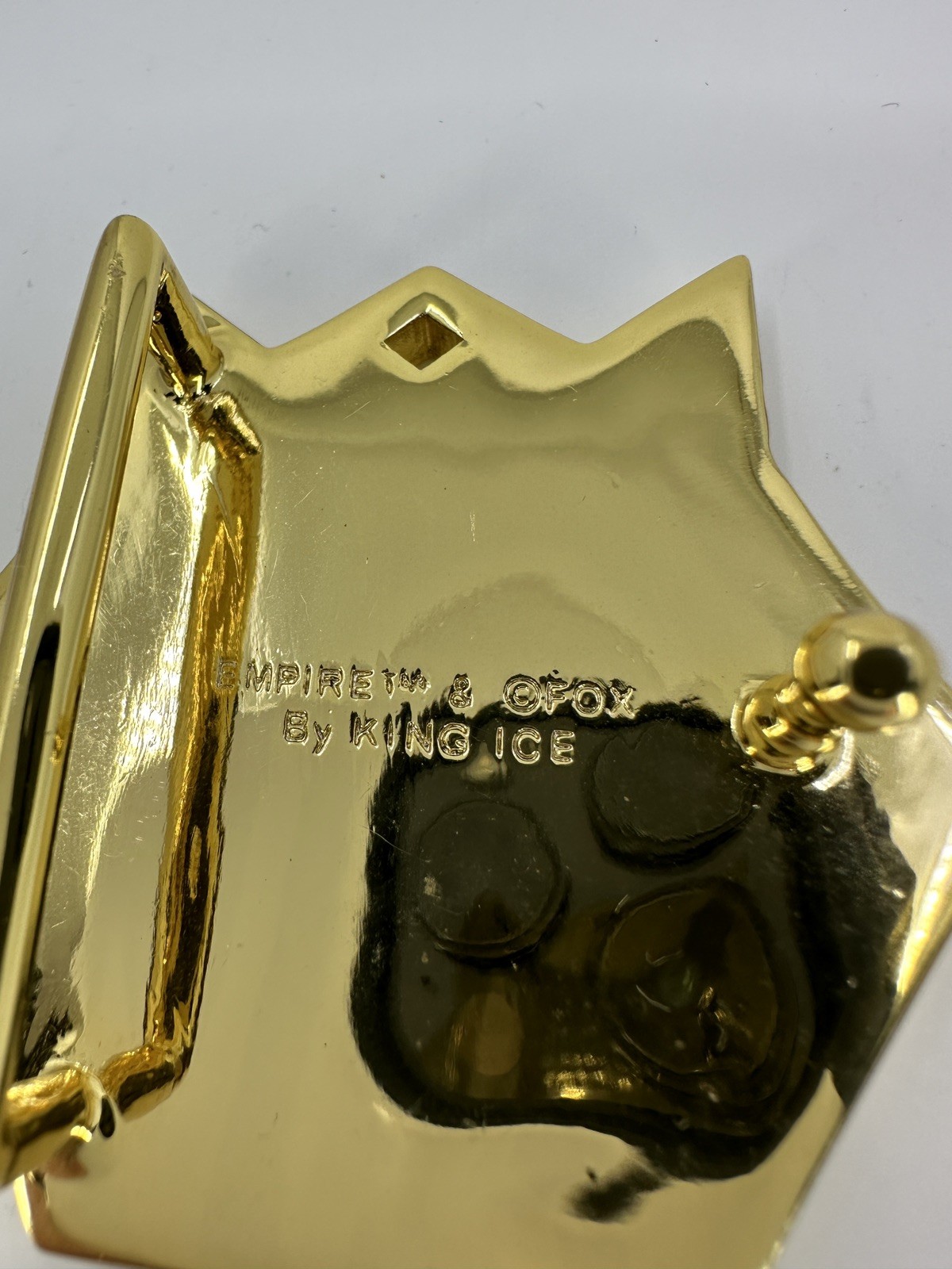 EMPIRE & FOX BY KING ICE BIG LION BELT BUCKLE