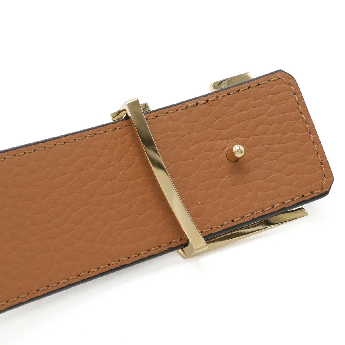LOUIS VUITTON Suntulle Initial 40MM Reversible Belt Taurillon Leather