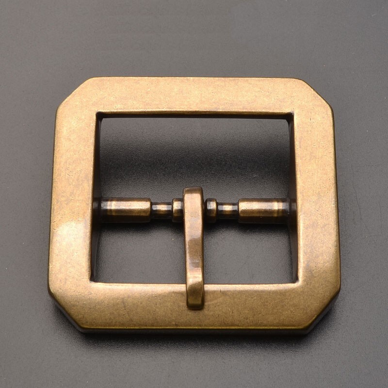 Solid Brass Vintage Belt Buckles Tongue Pin Belt Buckle Fits For 1.5 INCHES Belt