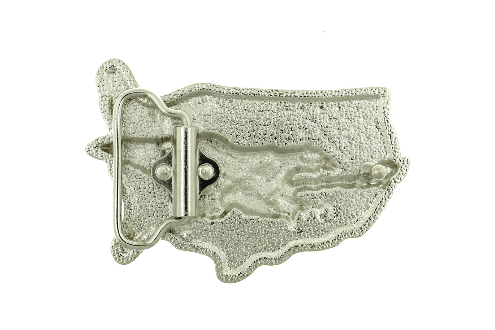 USA Country Flag American Eagle Western Metal Belt Buckle