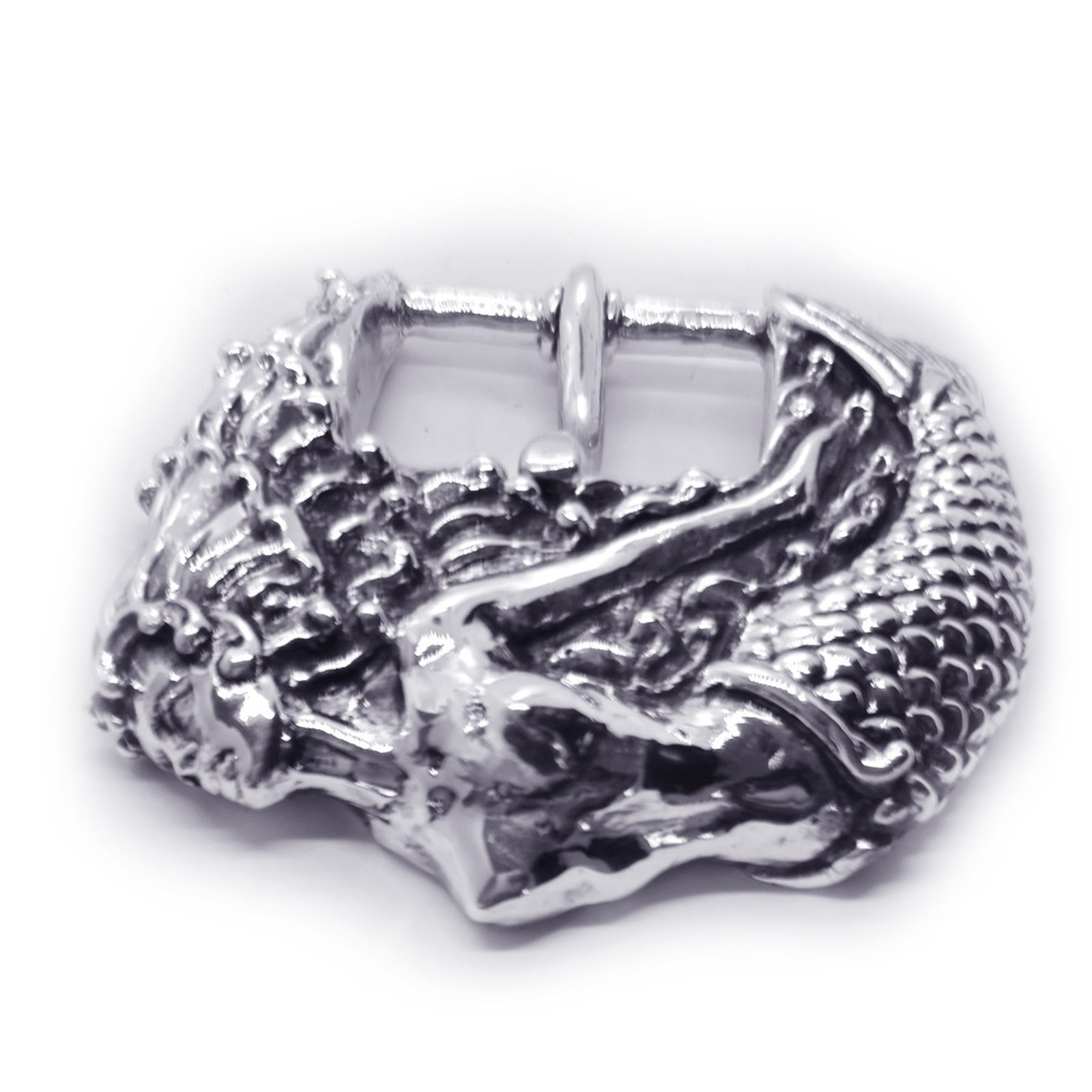 Mermaid Sterling Silver Belt Buckle