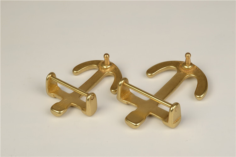 Men&rsquo;s Solid Brass Anchor shaped Belt Buckle Belt Buckles for 1.5&Prime; / 38mm Belt