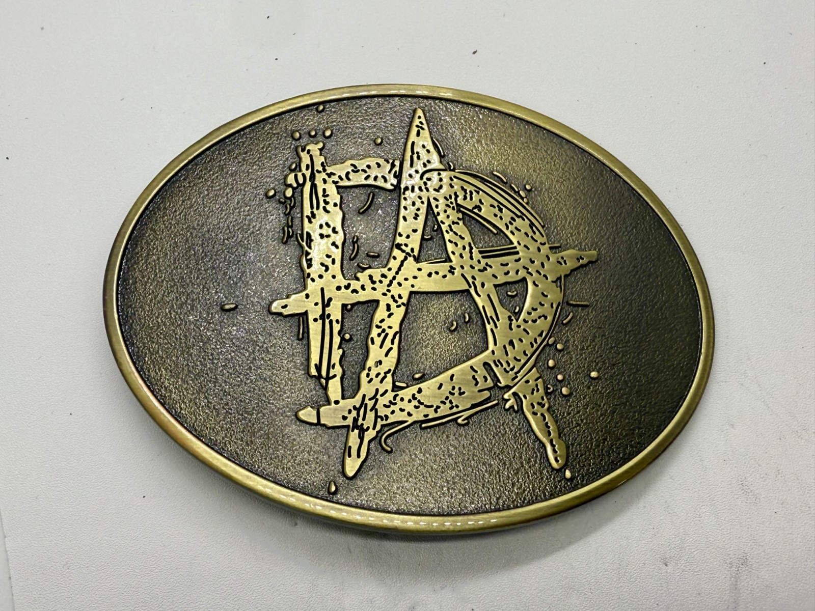 2016 WWE Wrestling Dean Ambros Lootcrate Exclusive Vintage Belt Buckle