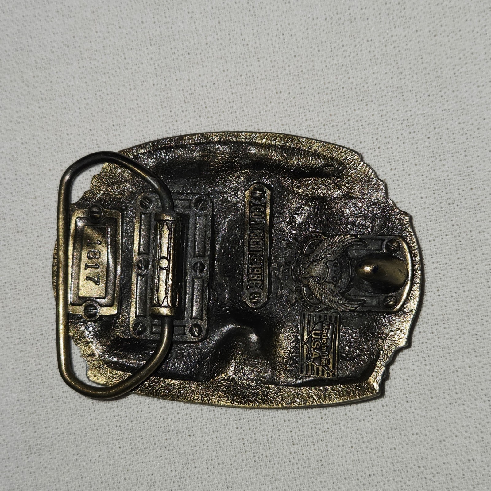 Belt Buckle – Great American Buckle Co. 1986 « Hunting an American Tradition »