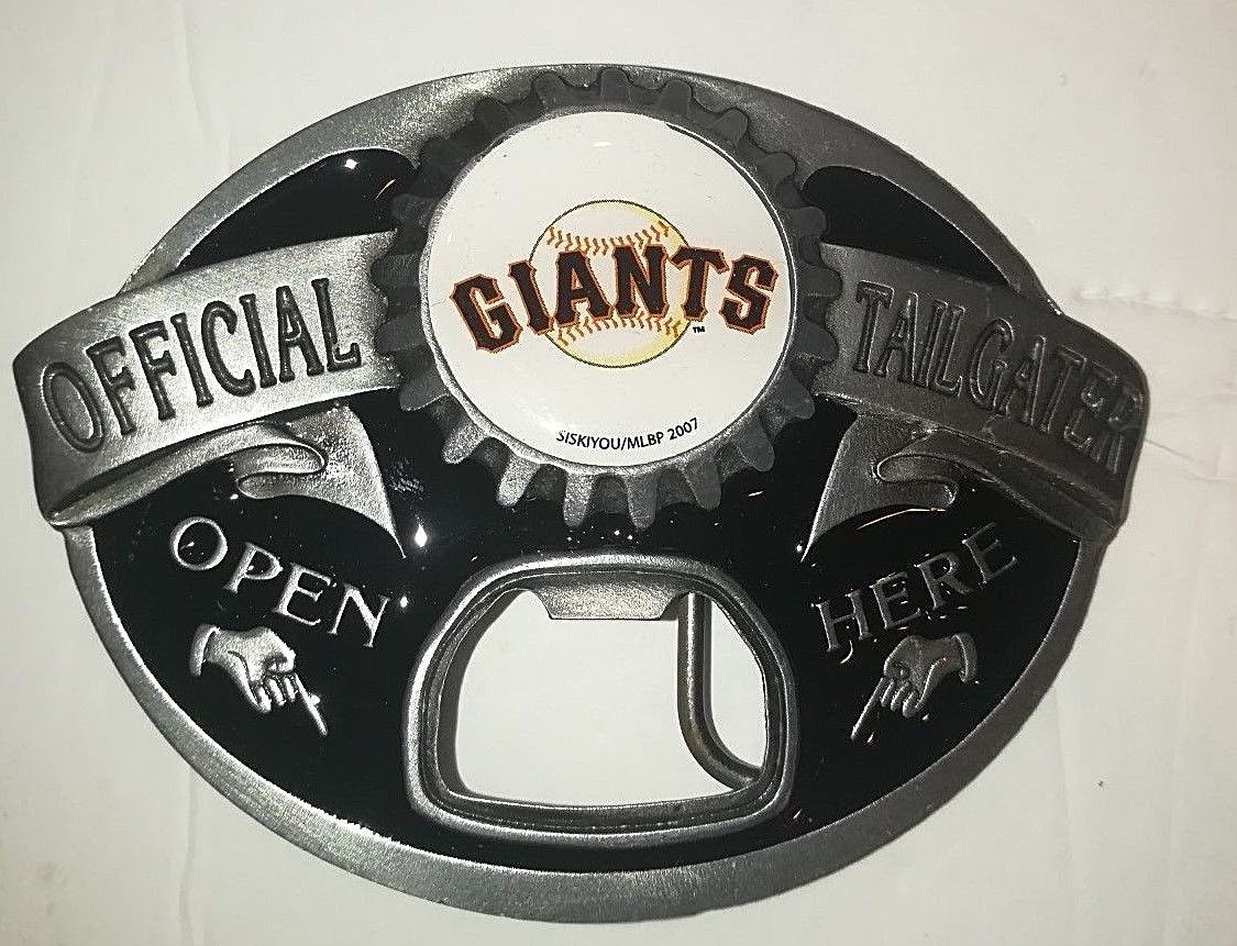 Baseball BELT BUCKLE baseball sports tailgate MLB New